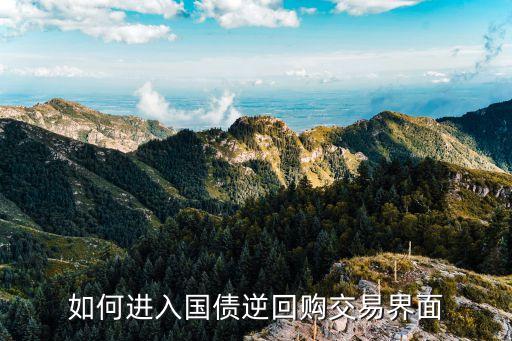 國債逆回購如何操作，國債逆回購的交易方法...